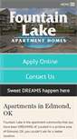 Mobile Screenshot of fountainlakeapartmentsedmond.com